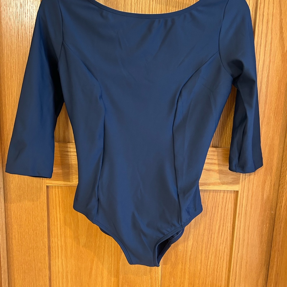 NWOT Navy Blue Mariia Ballet Leotard Adult XL